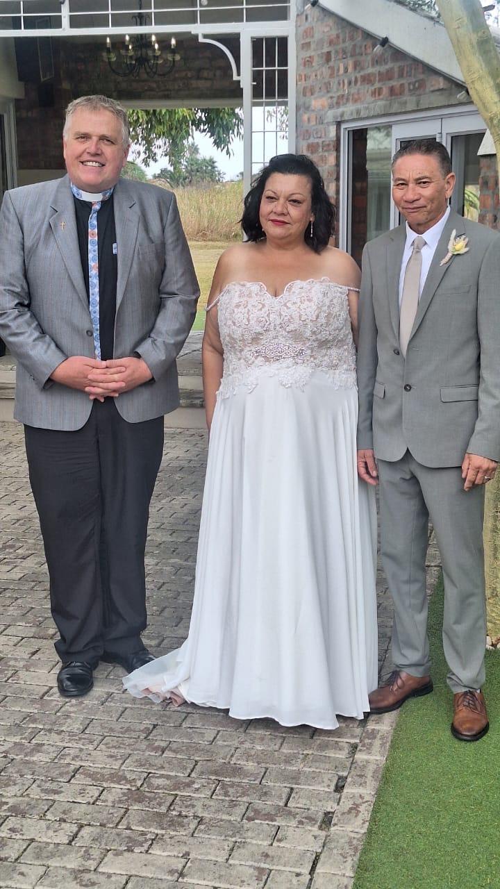 Wedding ceremony by Dr. Gerrit Rademeyer in Frankfort