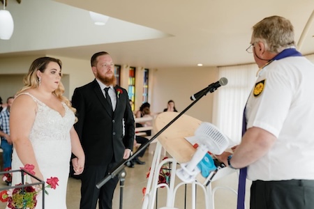 Wedding ceremony by Dr. Gerrit Rademeyer in Frankfort