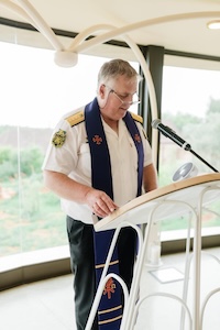 Wedding ceremony by Dr. Gerrit Rademeyer in Frankfort
