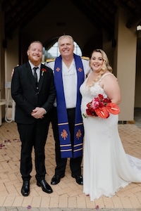 Wedding ceremony by Dr. Gerrit Rademeyer in Frankfort