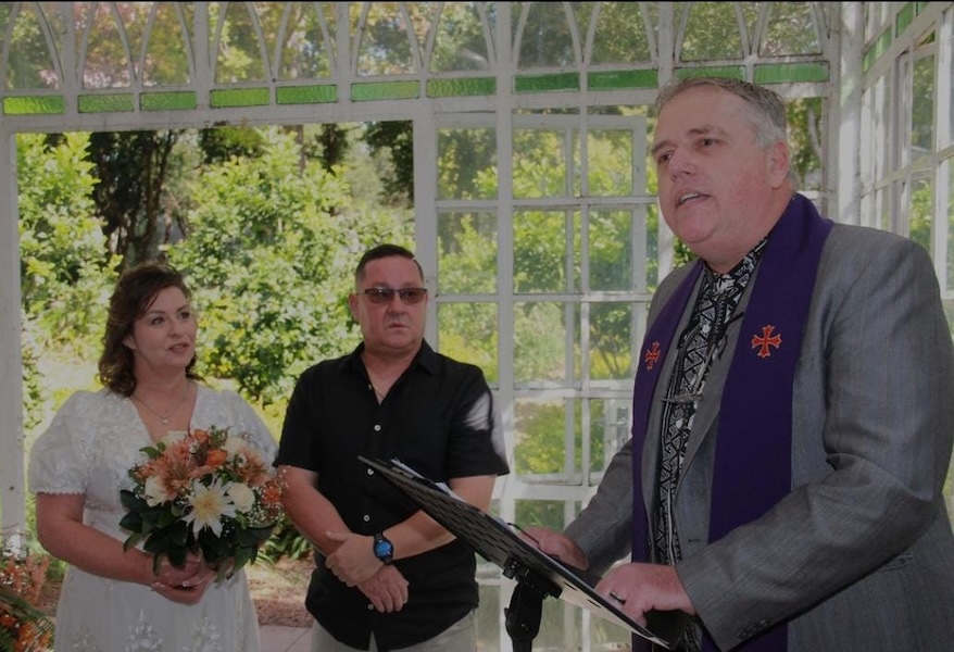 Wedding ceremony by Dr. Gerrit Rademeyer in Frankfort