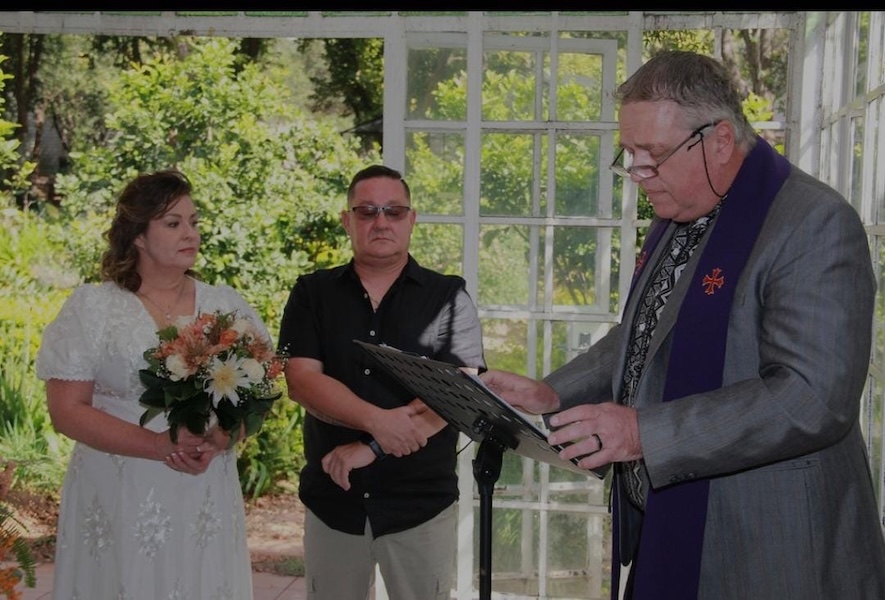 Wedding ceremony by Dr. Gerrit Rademeyer in Frankfort