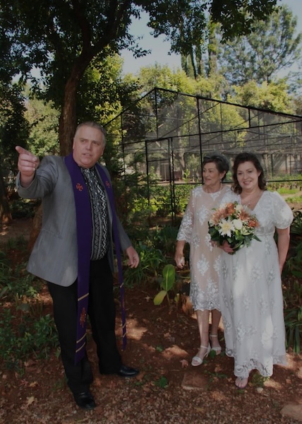 Wedding ceremony by Dr. Gerrit Rademeyer in Frankfort