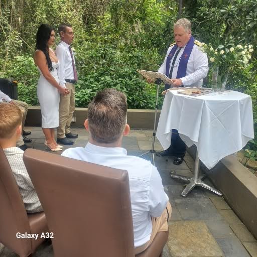 Wedding ceremony by Dr. Gerrit Rademeyer in Frankfort