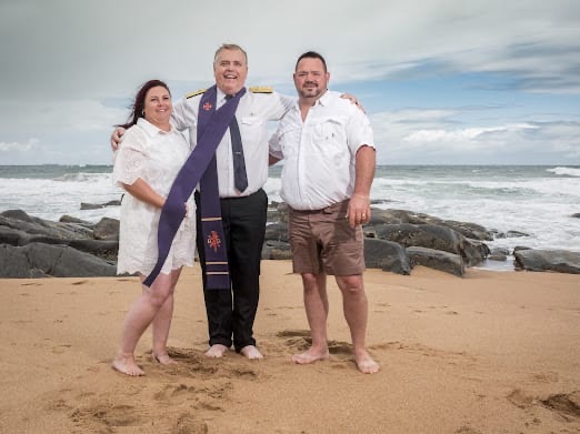 Wedding ceremony by Dr. Gerrit Rademeyer in Frankfort