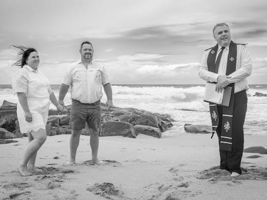 Wedding ceremony by Dr. Gerrit Rademeyer in Frankfort