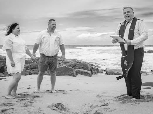 Wedding ceremony by Dr. Gerrit Rademeyer in Frankfort