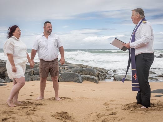 Wedding ceremony by Dr. Gerrit Rademeyer in Frankfort