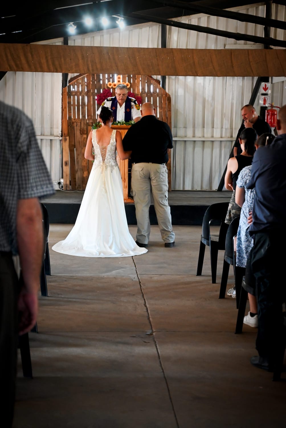 Wedding ceremony by Dr. Gerrit Rademeyer in Frankfort