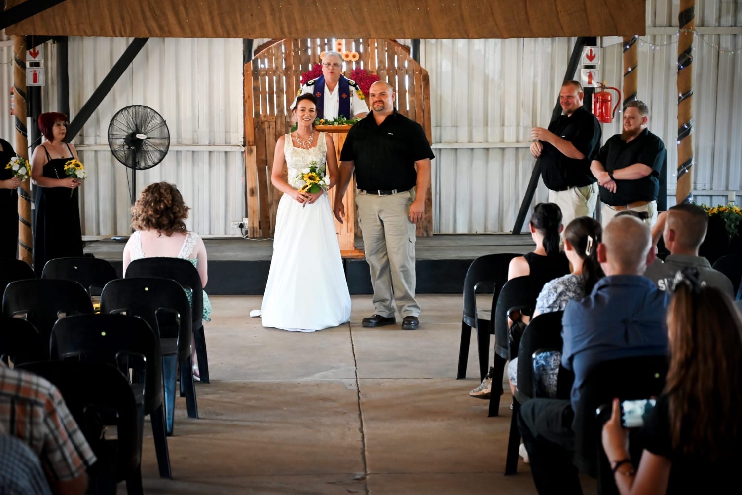Wedding ceremony by Dr. Gerrit Rademeyer in Frankfort