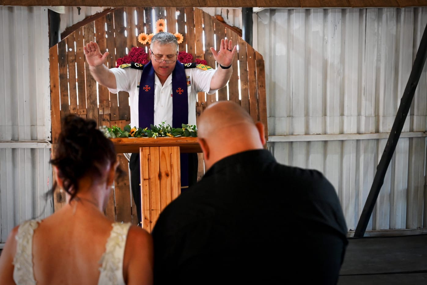 Wedding ceremony by Dr. Gerrit Rademeyer in Frankfort